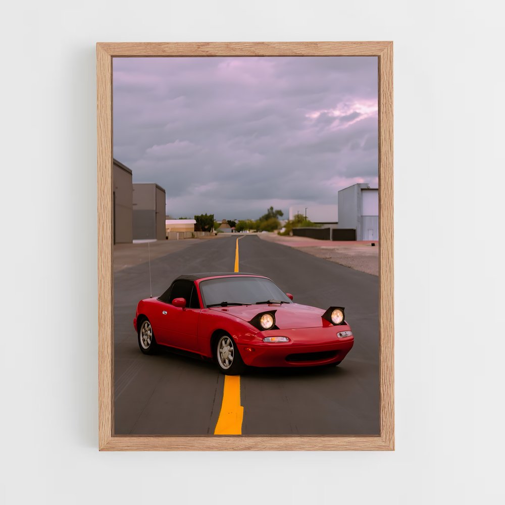 Poster Miata Sportif – affiche Mazda (vue 4)